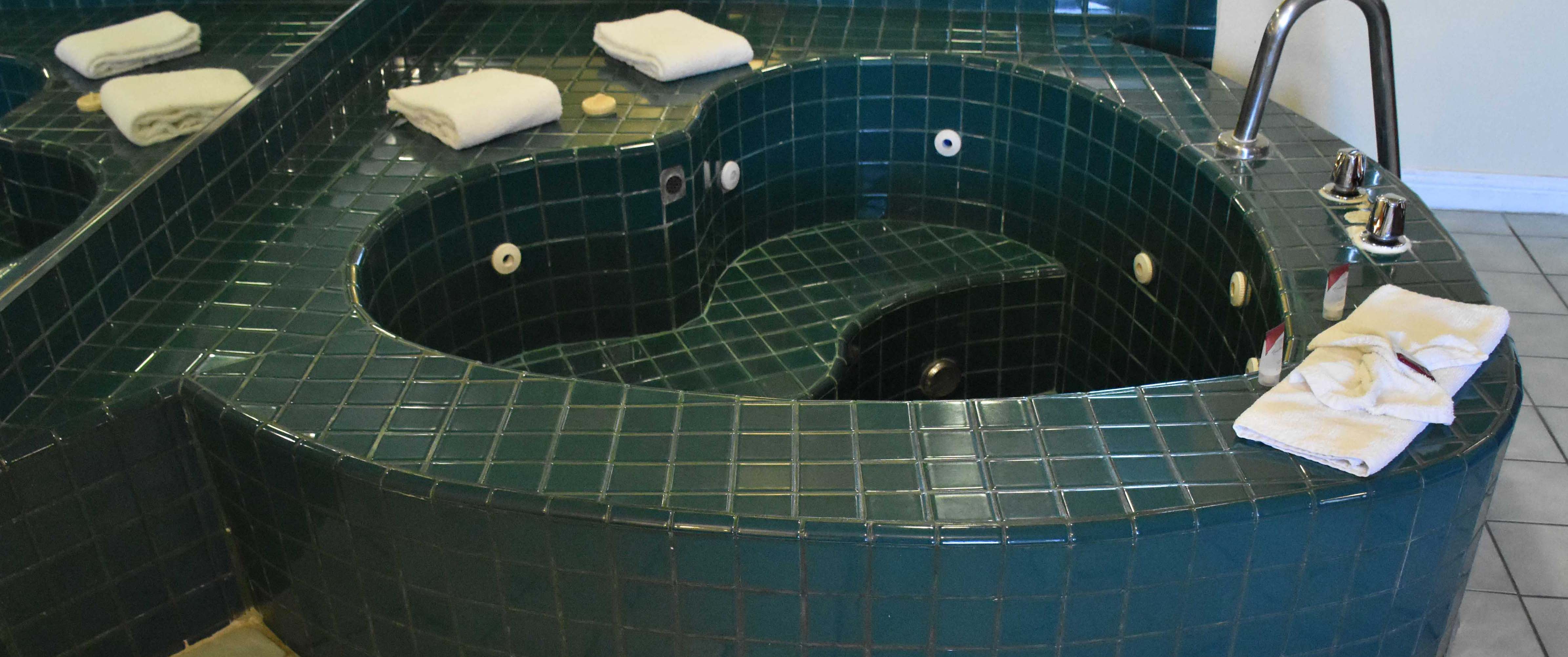 Photo of in-room hot tub